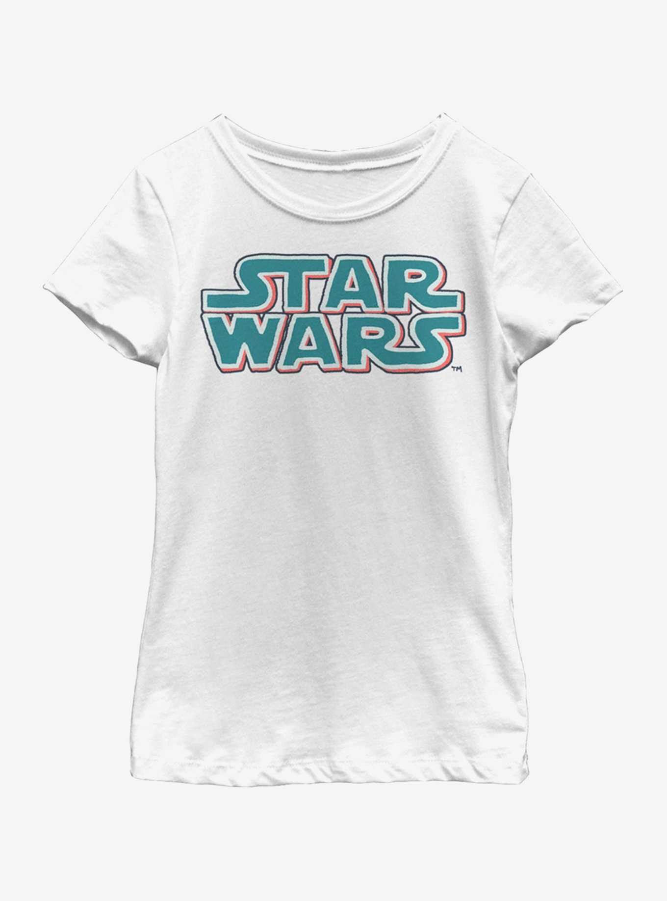 Star Wars Classic Logo Youth Girls T-Shirt, , hi-res
