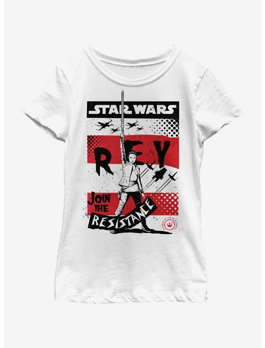 Star Wars The Last Jedi Raised Mod Youth Girls T-Shirt, WHITE, hi-res