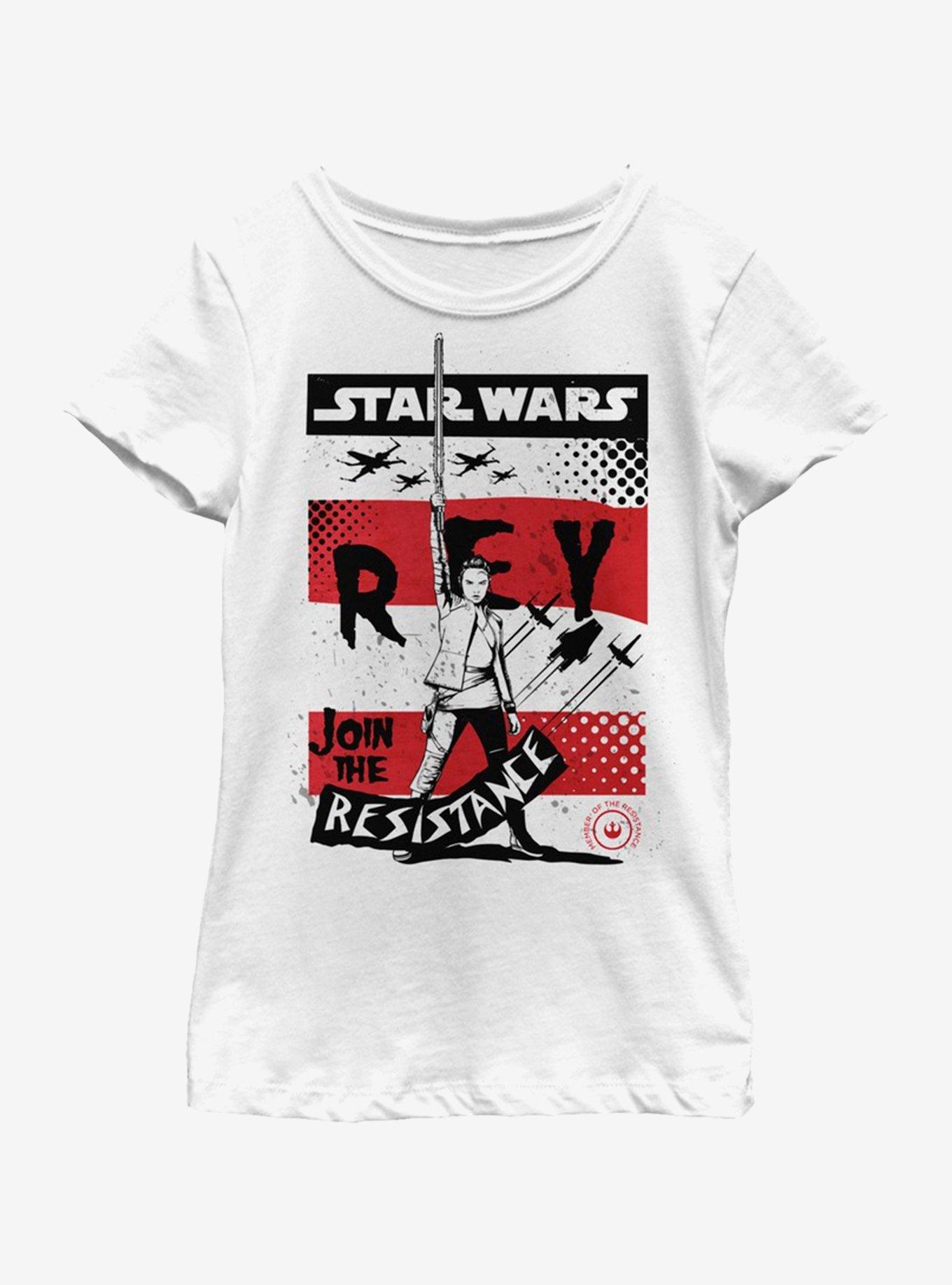 Star Wars The Last Jedi Raised Mod Youth Girls T-Shirt, , hi-res