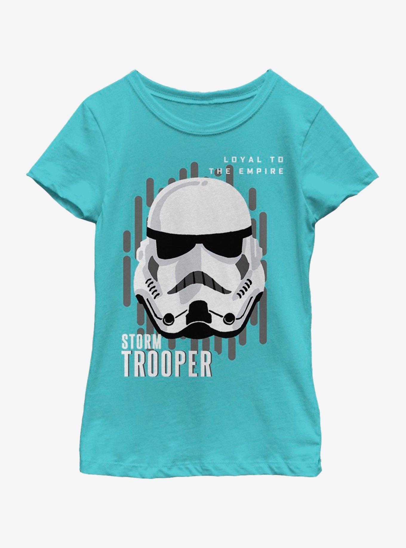 Star Wars Trooper Helm Youth Girls T-Shirt, , hi-res