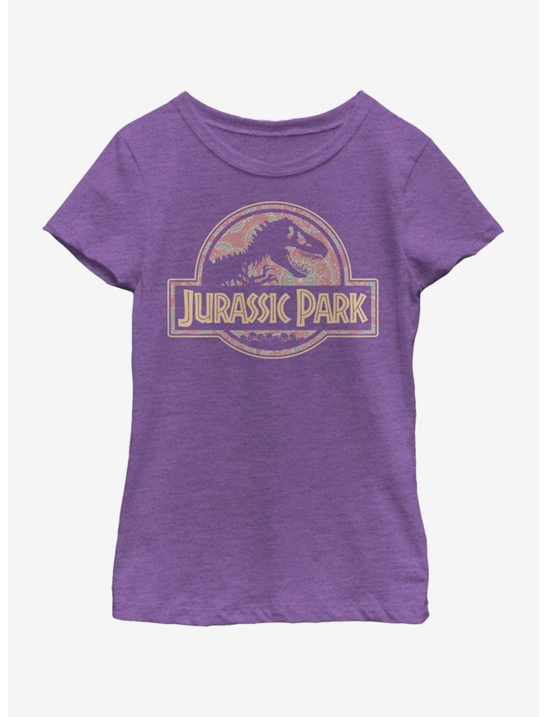 Jurassic Park Desert Park Youth Girls T-Shirt, PURPLE BERRY, hi-res
