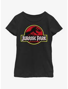 Jurassic Park Classic Logo Youth Girls T-Shirt, , hi-res