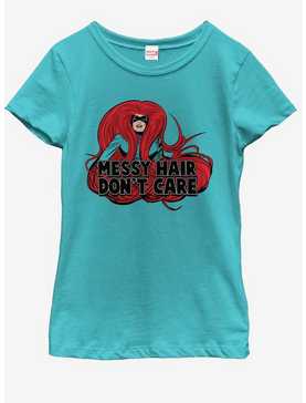 Marvel Messy Hair Youth Girls T-Shirt, , hi-res