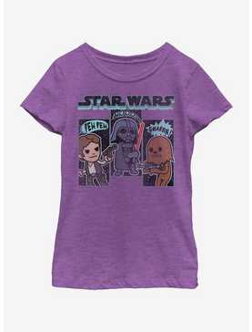 Star Wars Sound Effects Youth Girls T-Shirt, , hi-res