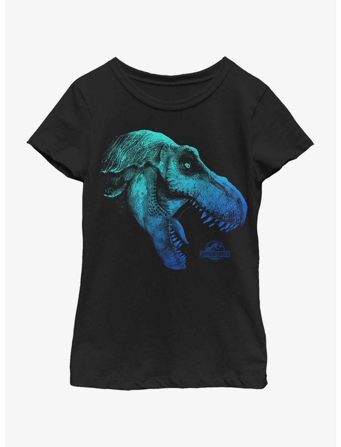 Jurassic Park Blue Bones Youth Girls T-Shirt, BLACK, hi-res