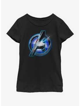 Marvel Avengers: Endgame Tech Logo Youth Girls T-Shirt, , hi-res