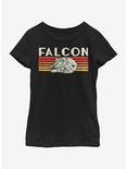 Star Wars Falcon Files Youth Girls T-Shirt, BLACK, hi-res