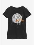 Star Wars No Moon Drip Youth Girls T-Shirt, BLACK, hi-res
