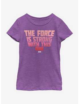Star Wars The Force Youth Girls T-Shirt, , hi-res