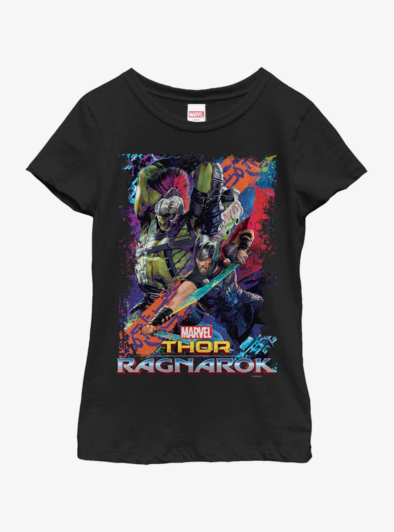 Marvel Thor Retro Vibe Youth Girls T-Shirt, , hi-res