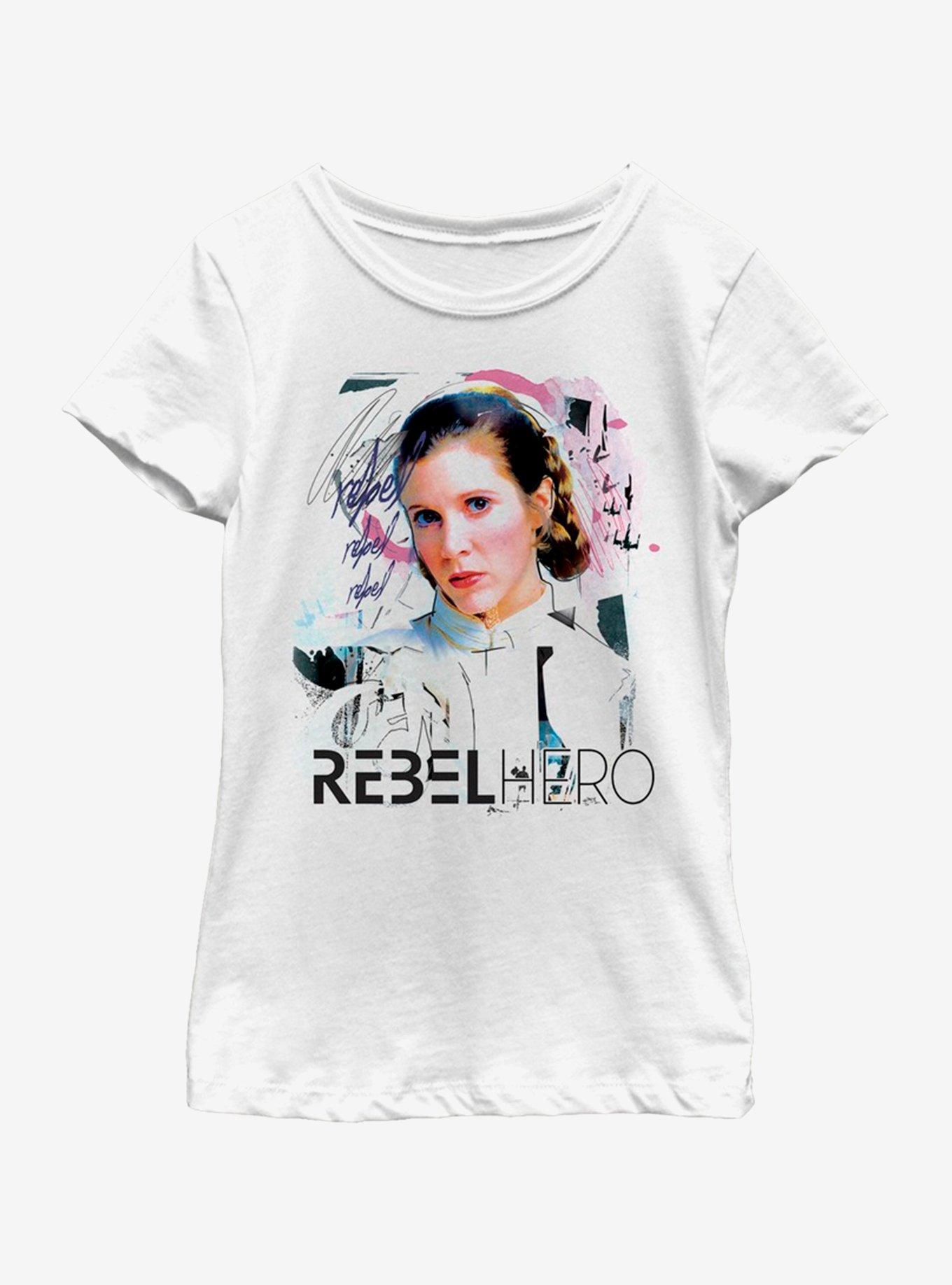 Star Wars Scribble Montage Youth Girls T-Shirt, , hi-res