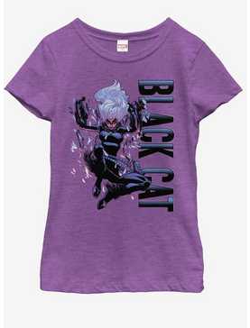 Marvel Black Cat Falls Youth Girls T-Shirt, , hi-res