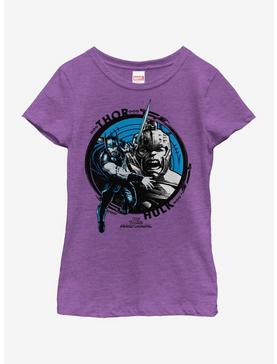 Marvel Thor Hulk Trope Youth Girls T-Shirt, , hi-res