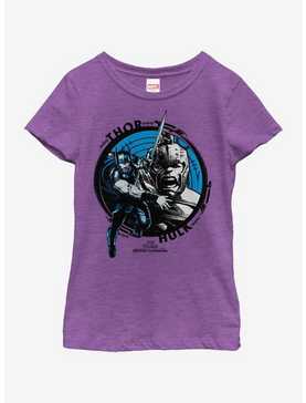 Marvel Thor Hulk Trope Youth Girls T-Shirt, , hi-res