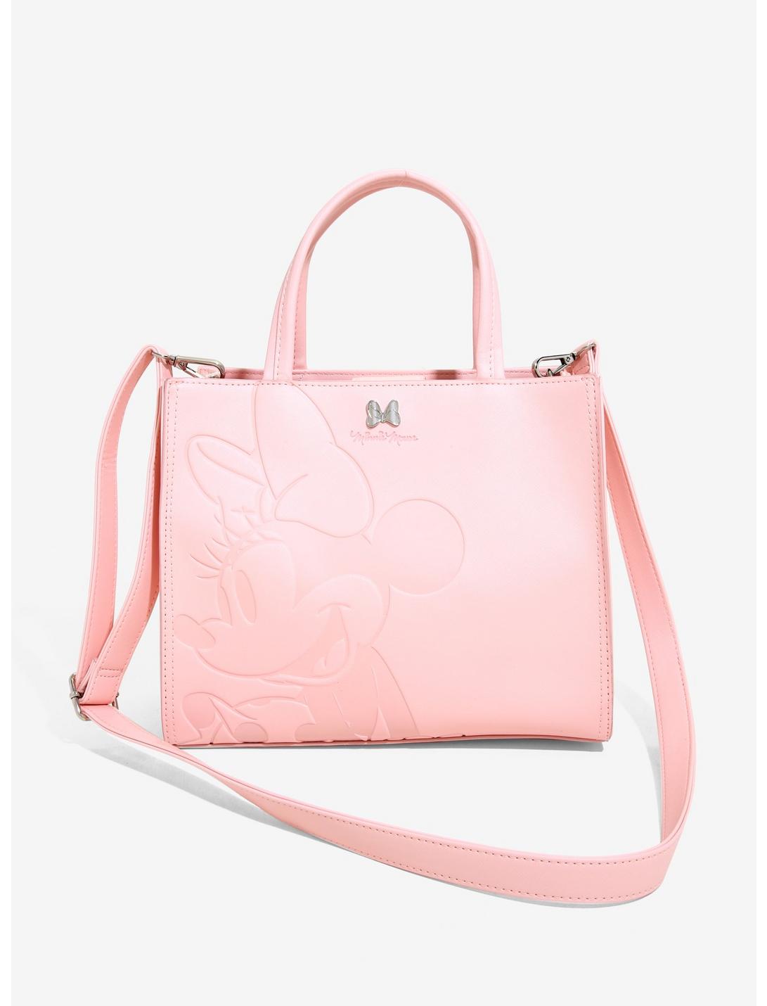Loungefly Disney Minnie Mouse Pink Handbag, , hi-res