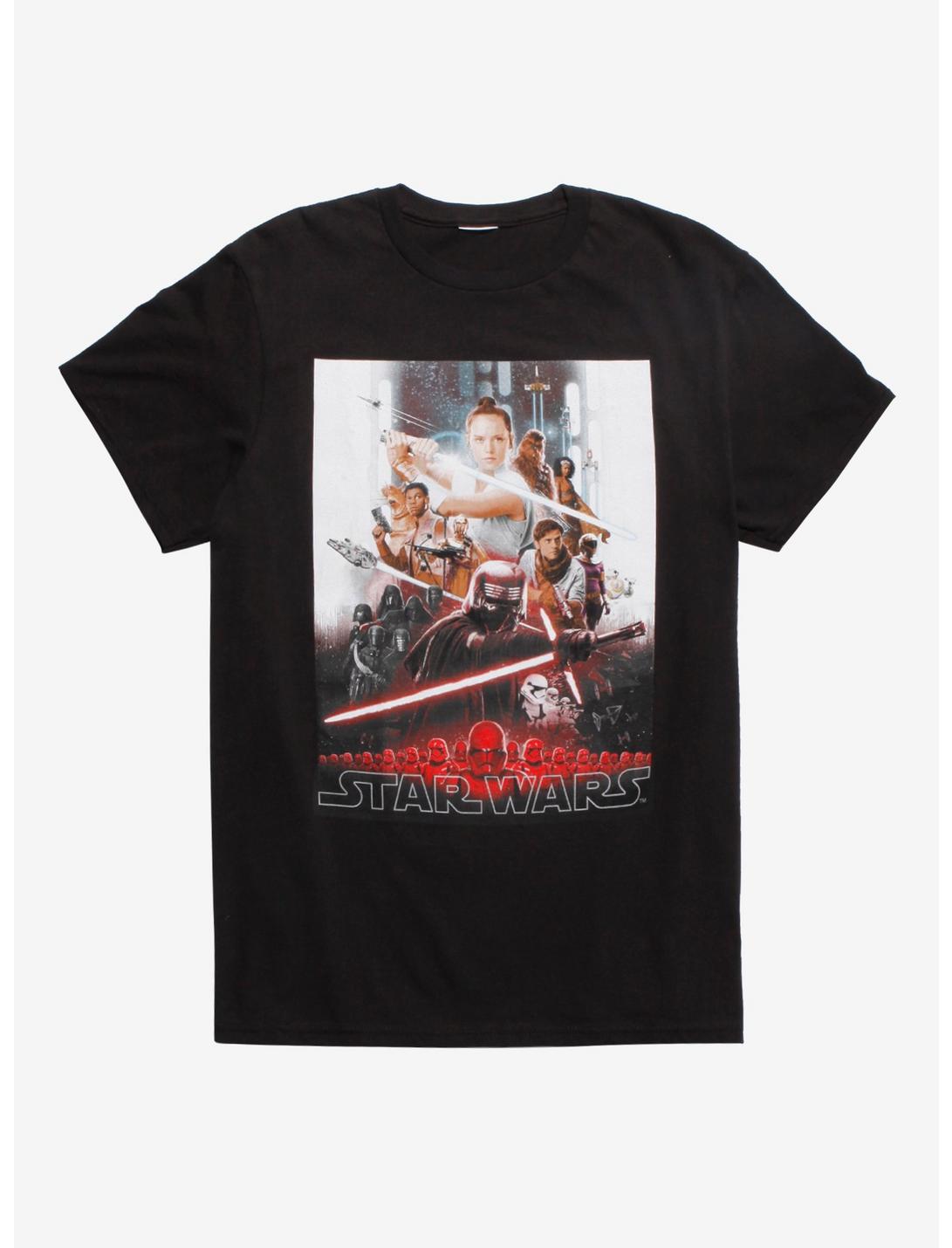 Our Universe Star Wars: The Rise Of Skywalker Poster T-Shirt, MULTI, hi-res