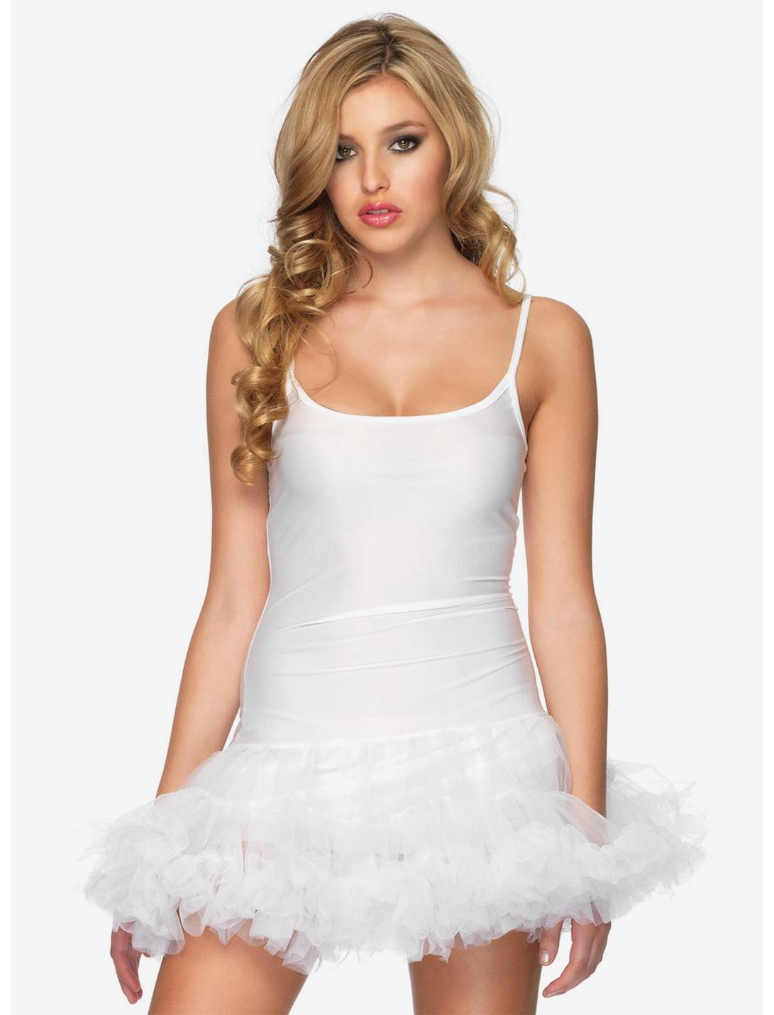 White Petticoat Dress, WHITE, hi-res
