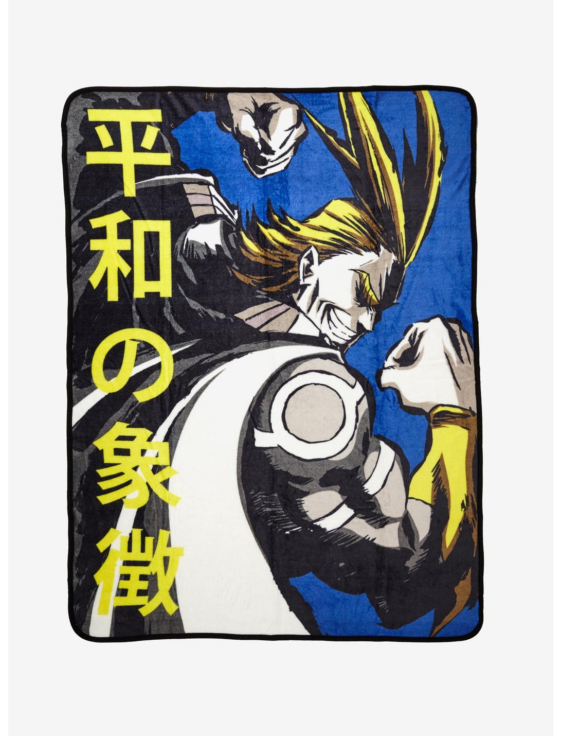 My Hero Academia All Might Throw Blanket, , hi-res