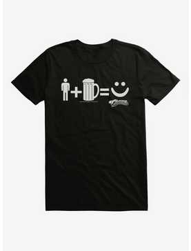 Cheers Cheers And Beer Is Happiness T-Shirt, , hi-res