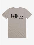 Cheers Cheers And Beer Is Happiness T-Shirt, LIGHT GREY, hi-res