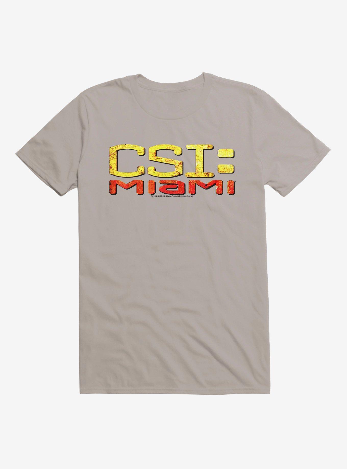 CSI: Miami Logo T-Shirt, LIGHT GREY, hi-res