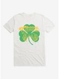 Cheers Shamrock And Beer T-Shirt, WHITE, hi-res