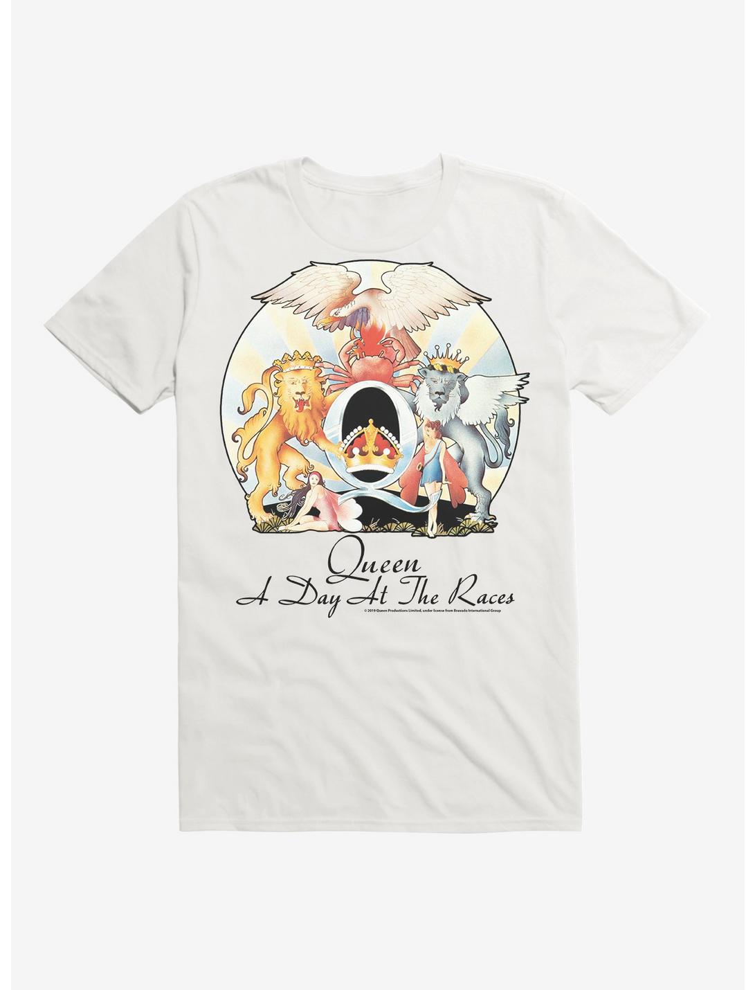 Queen A Day At The Races T-Shirt, WHITE, hi-res