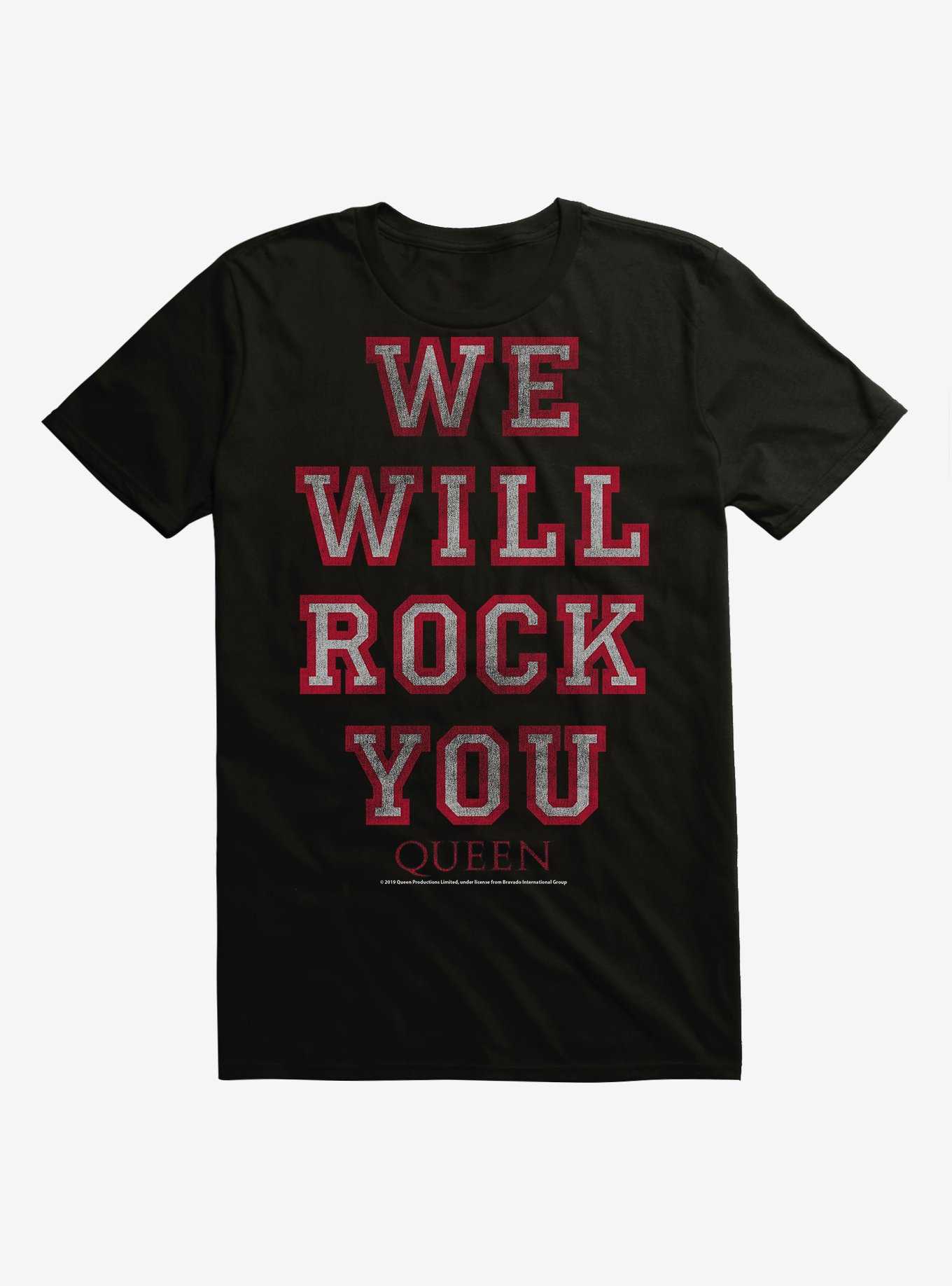 Queen We Will Rock You T-Shirt, , hi-res