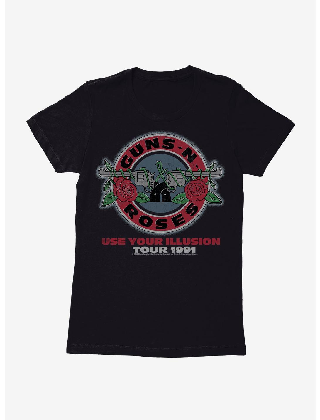 Guns N' Roses Use Your Illusion Tour 1991 Womens T-Shirt, , hi-res