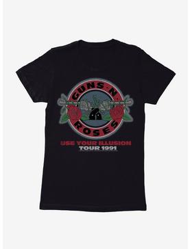 Guns N' Roses Use Your Illusion Tour 1991 Womens T-Shirt, , hi-res