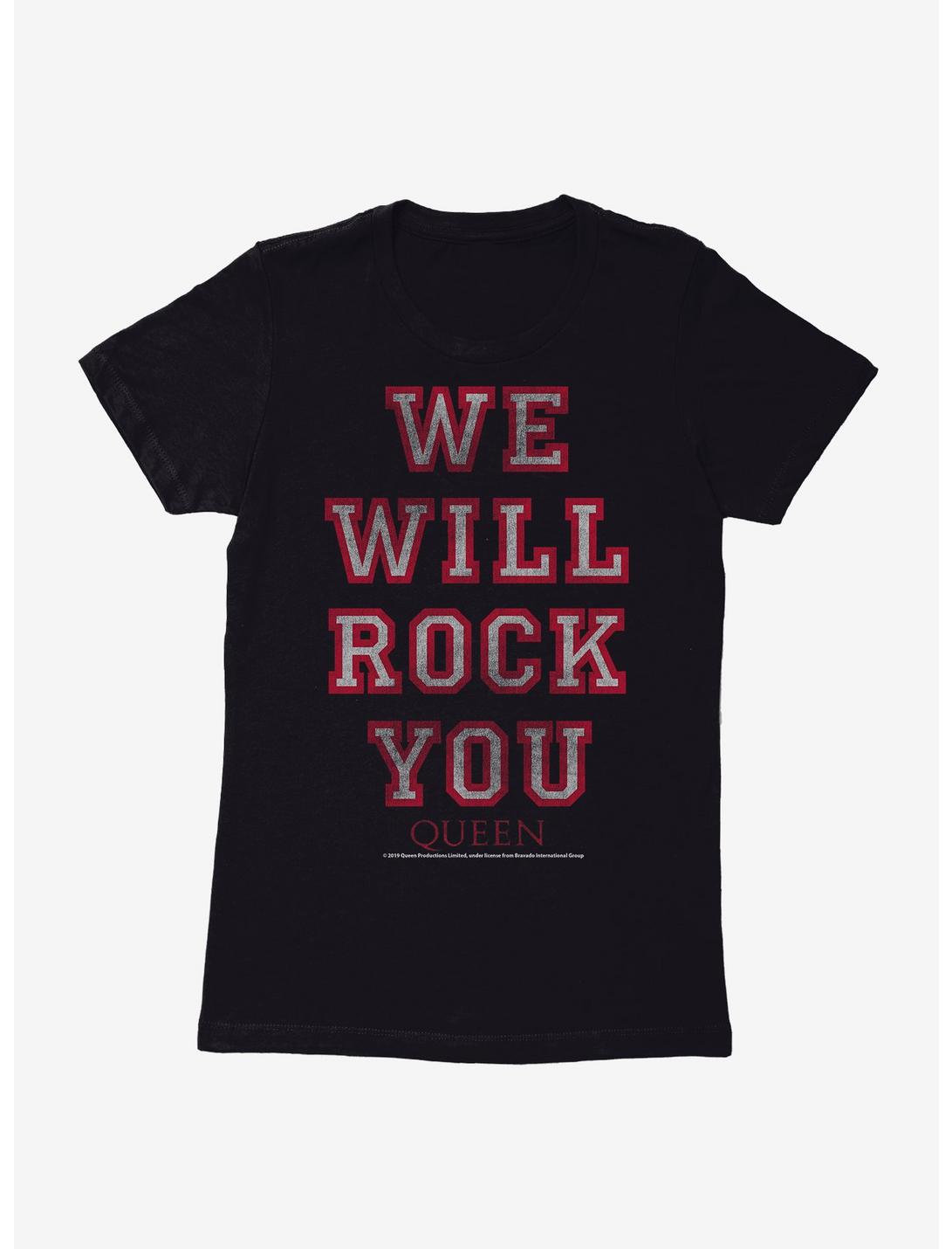 Queen We Will Rock You Womens T-Shirt, , hi-res