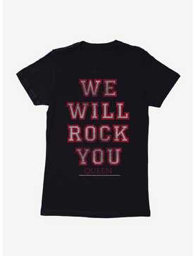 Queen We Will Rock You Womens T-Shirt, , hi-res