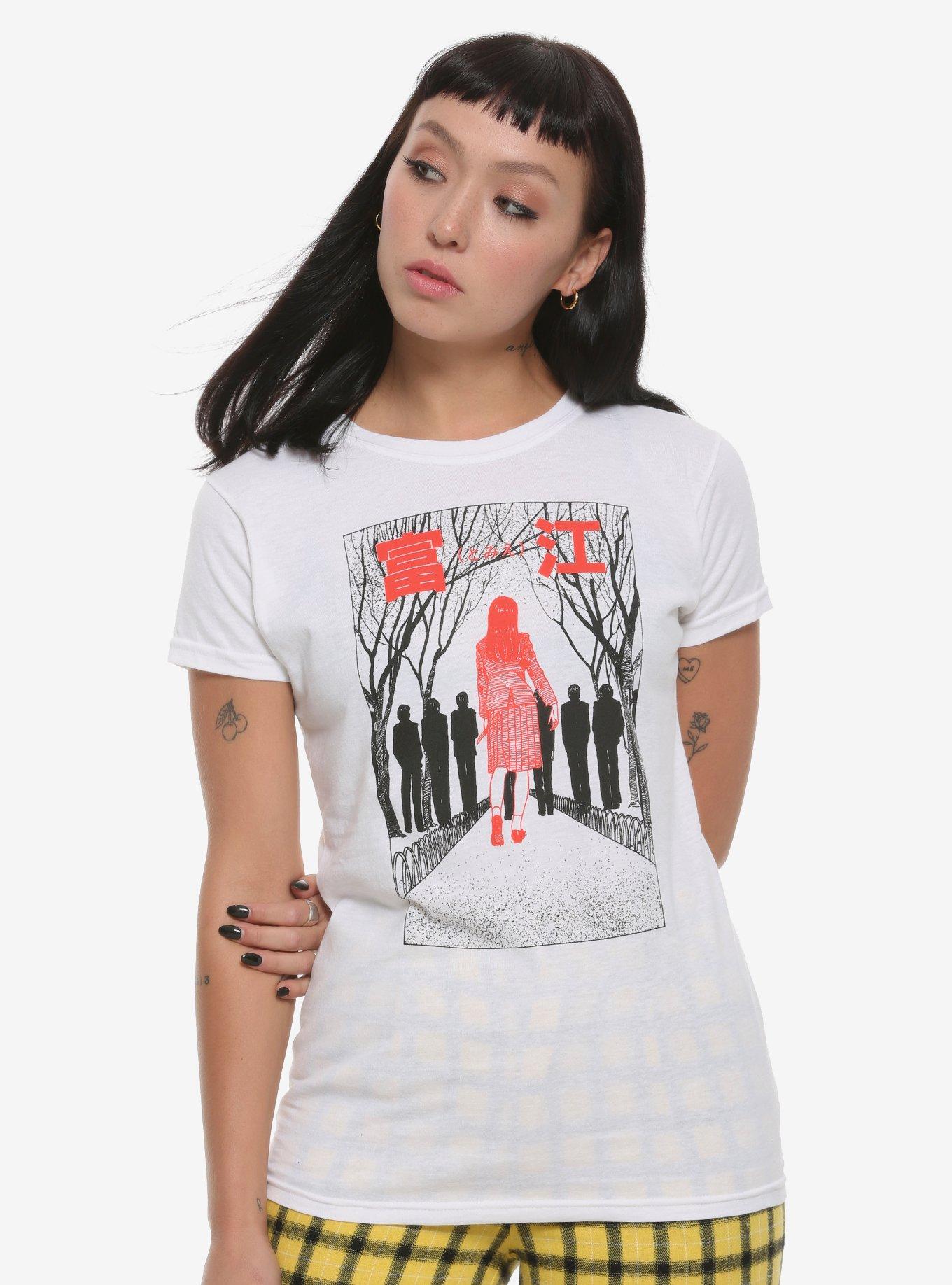 Junji Ito Tomie Black & Red T-Shirt, MULTI, hi-res