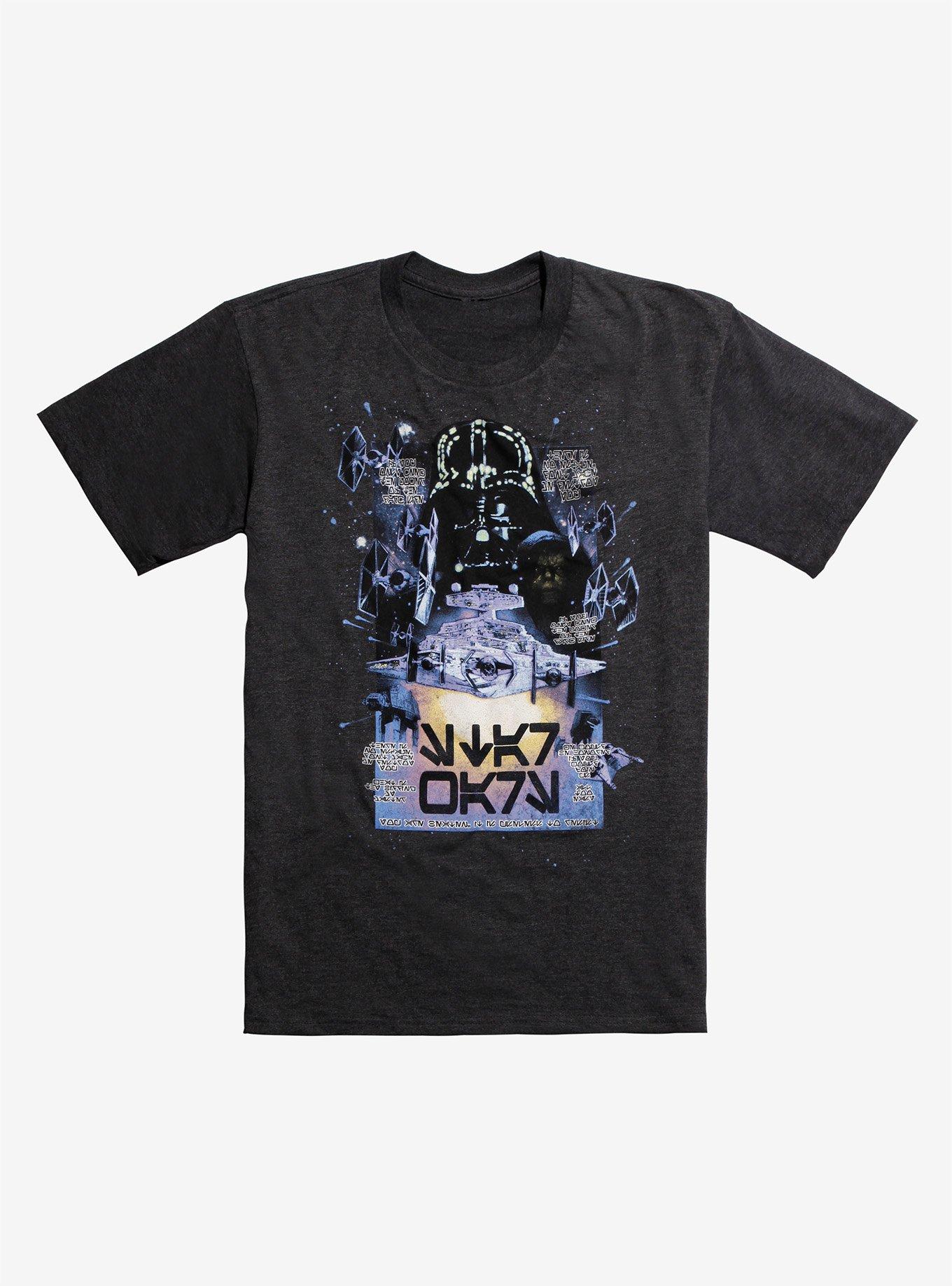 Star Wars The Empire Strikes Back Aurebesh T-Shirt, MULTI, hi-res