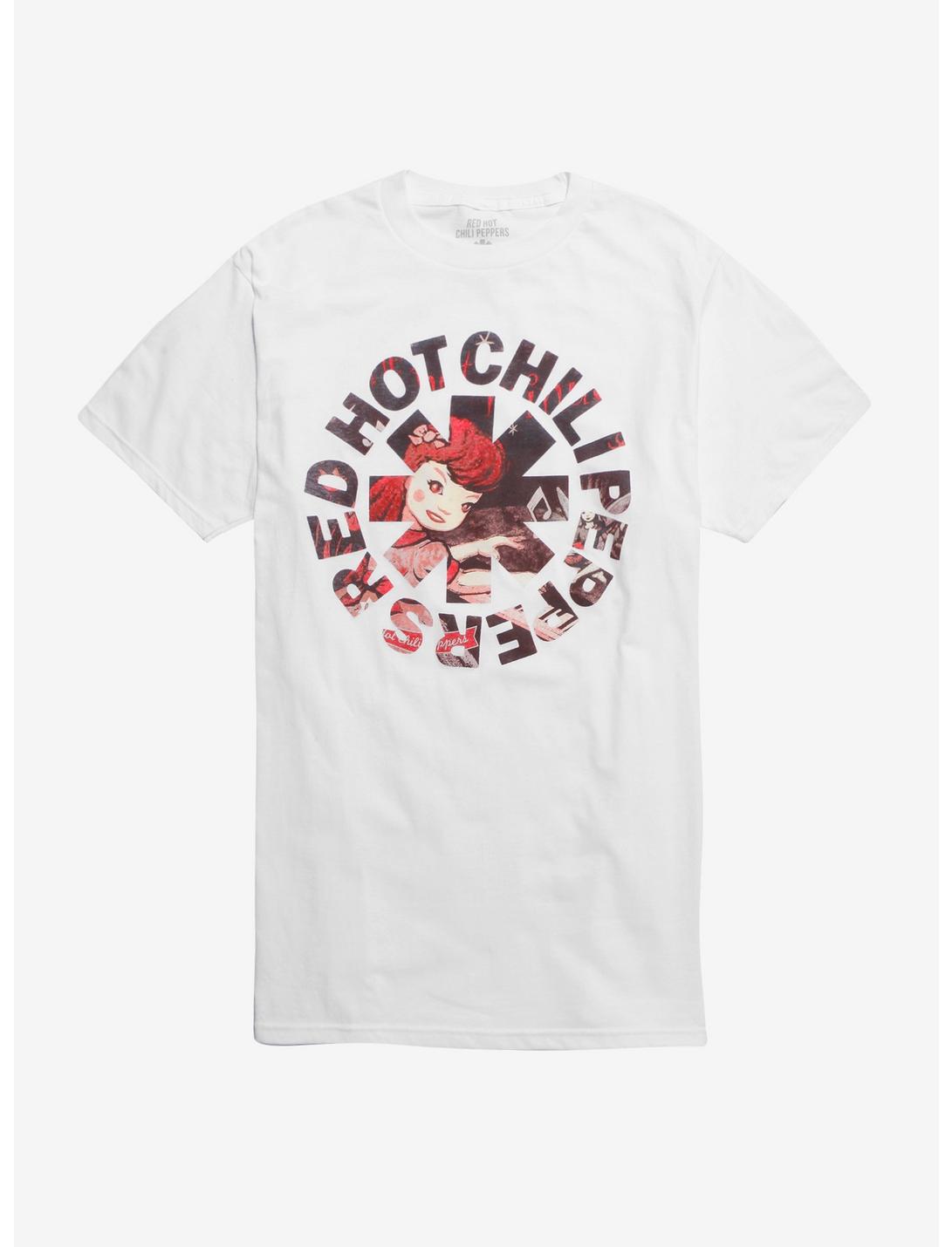 Red Hot Chili Peppers One Hot Minute T-Shirt, WHITE, hi-res