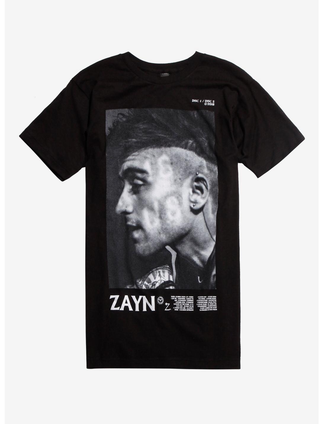 Zayn Icarus Falls Portrait T-Shirt, BLACK, hi-res