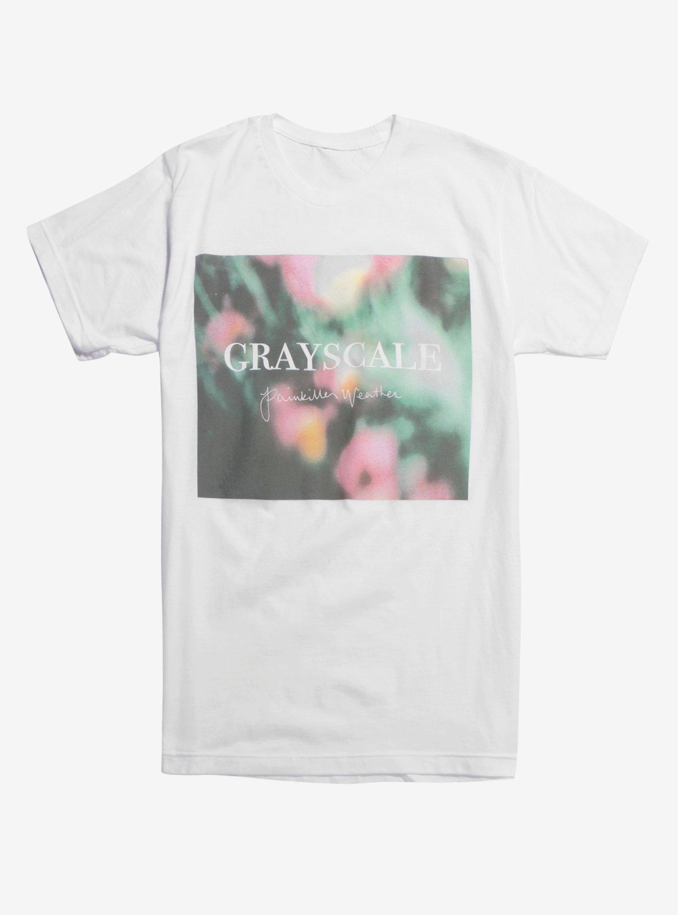 Grayscale Painkiller Weather T-Shirt, WHITE, hi-res