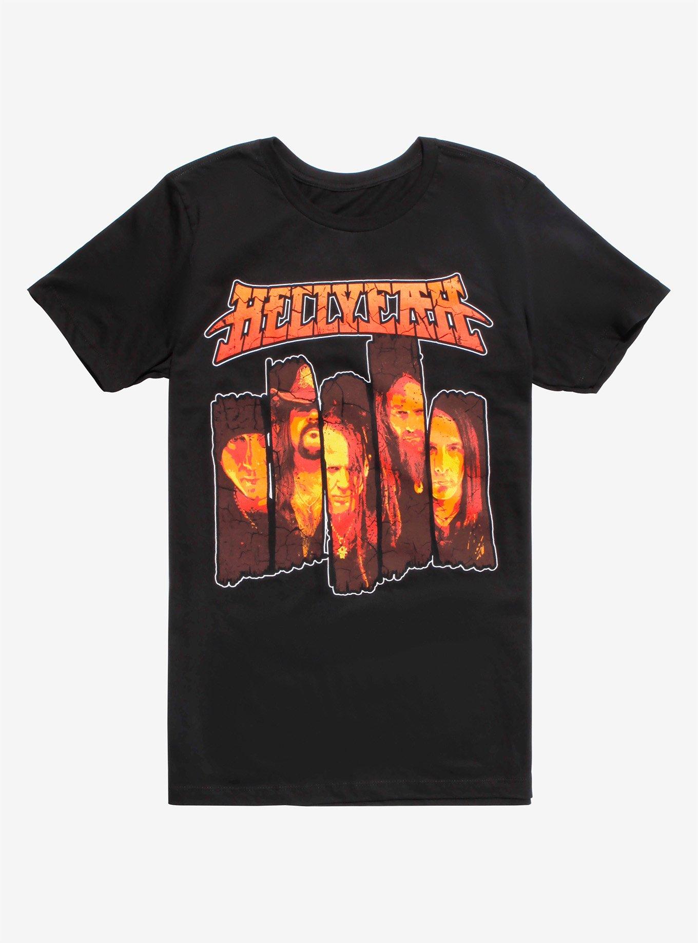 HELLYEAH Photo Bars T-Shirt, BLACK, hi-res