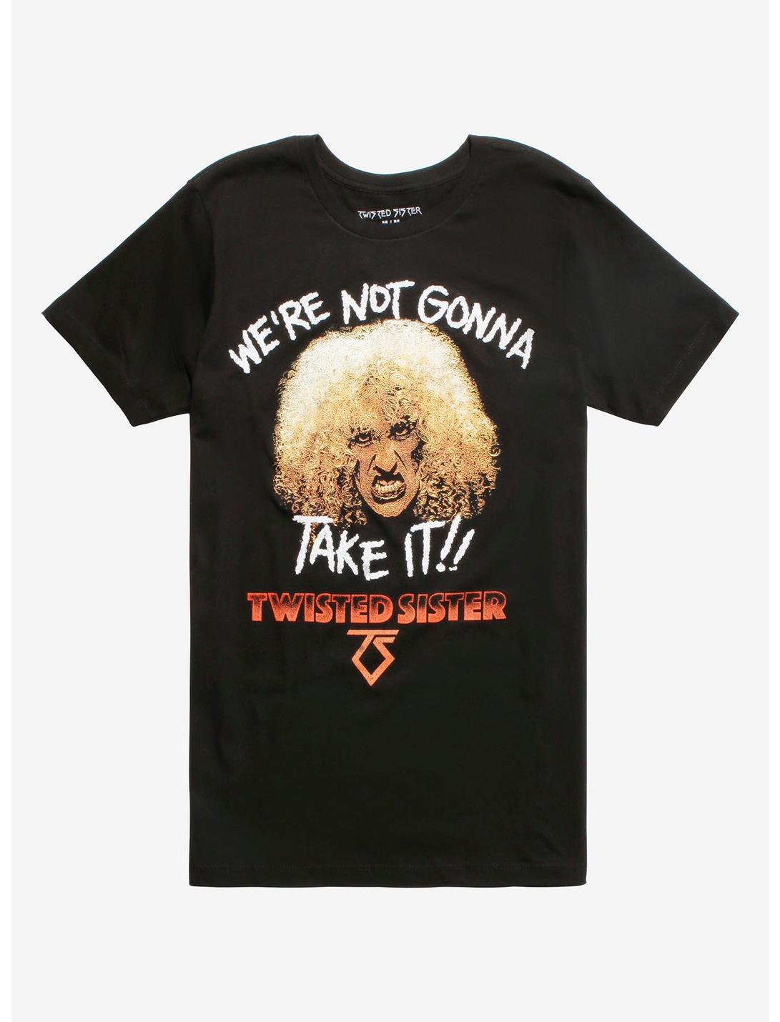 Twisted Sister We're Not Gonna Take It T-Shirt, BLACK, hi-res