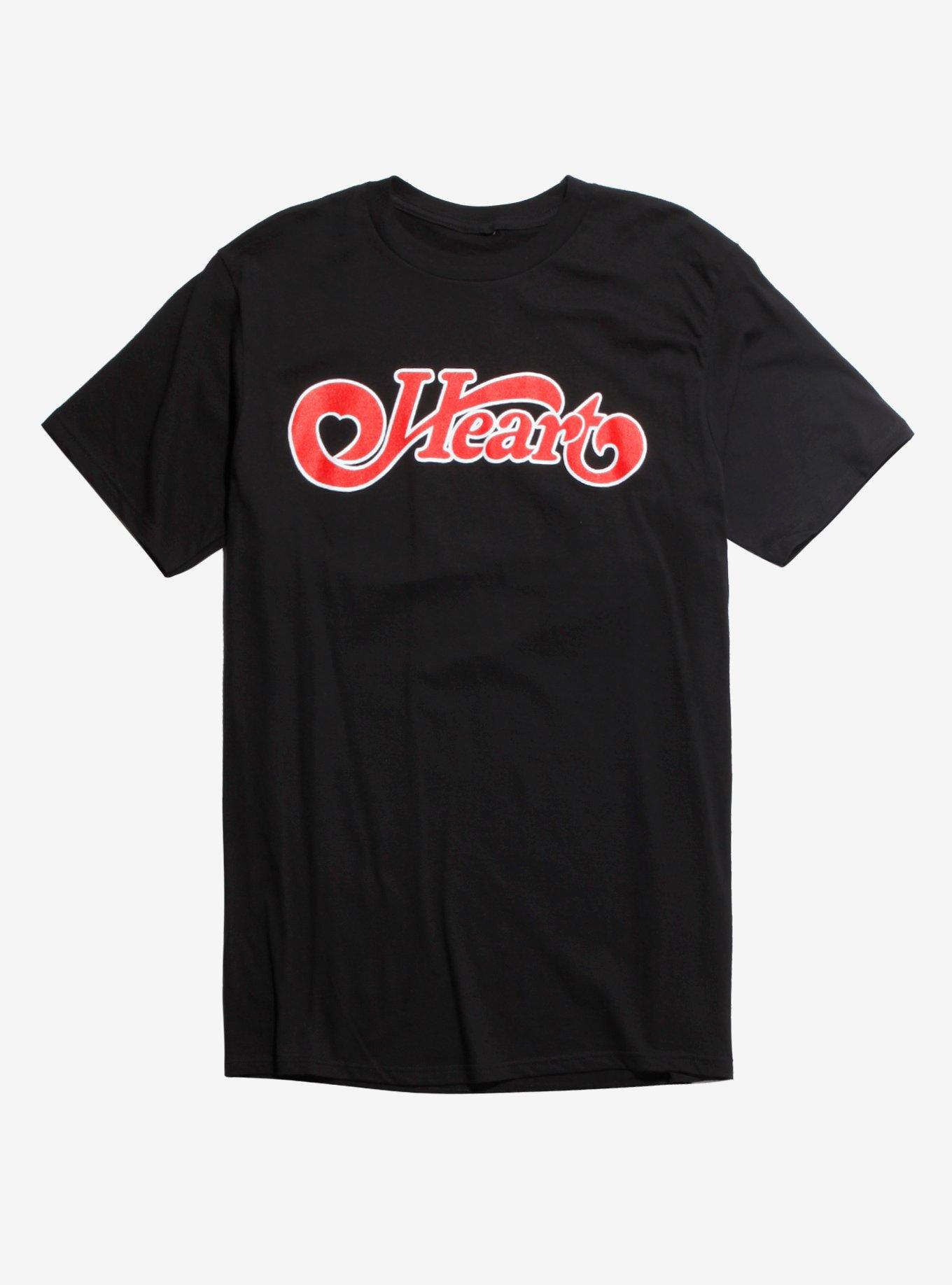 Heart Logo T-Shirt, BLACK, hi-res