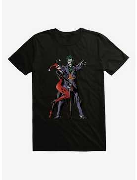 DC Comics Batman Joker And Harley Quinn Black T-Shirt, , hi-res