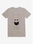 DC Comics Batman Caped Crusader Light Grey T-Shirt, LIGHT GREY, hi-res
