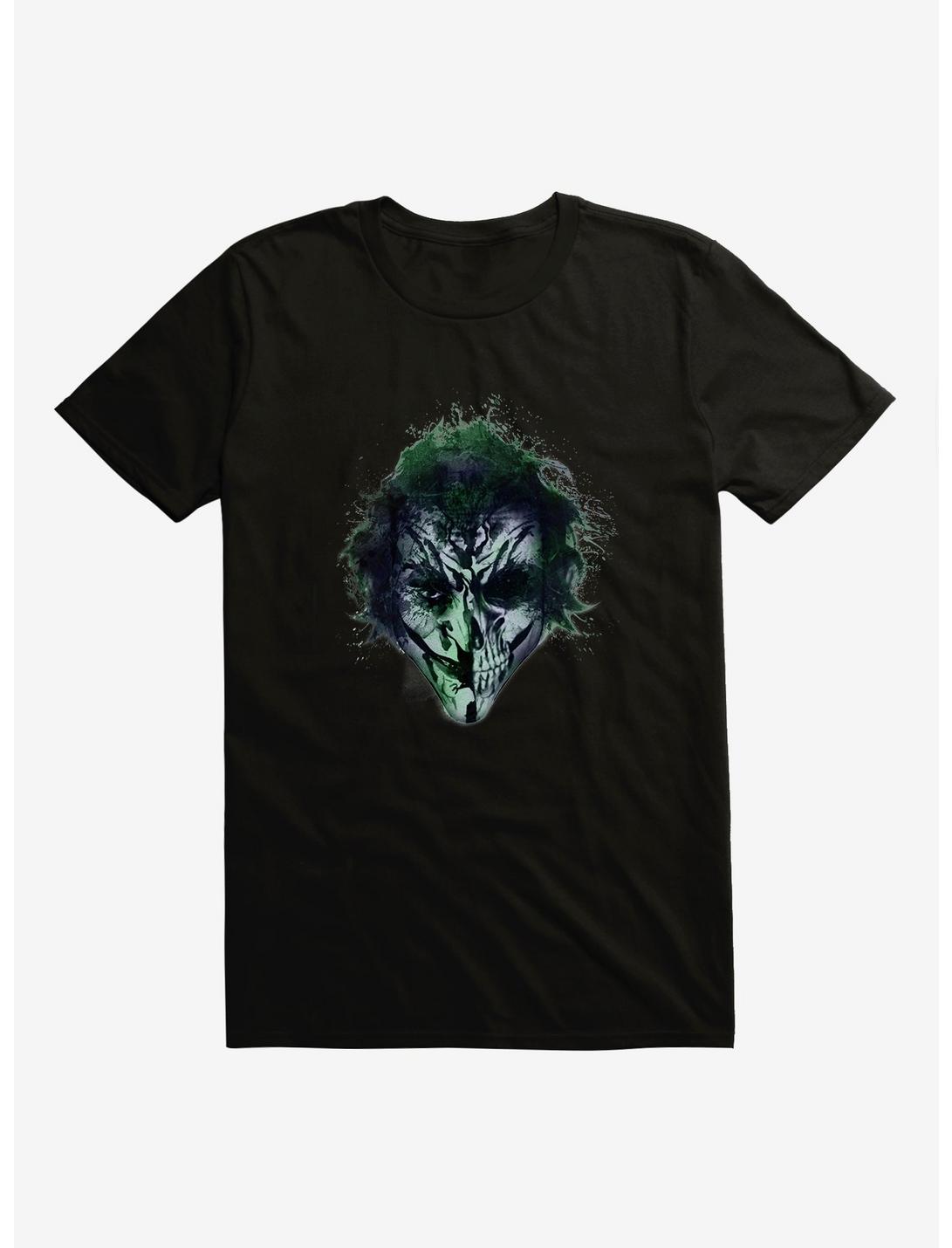 DC Comics Batman Joker Portrait Black T-Shirt, BLACK, hi-res