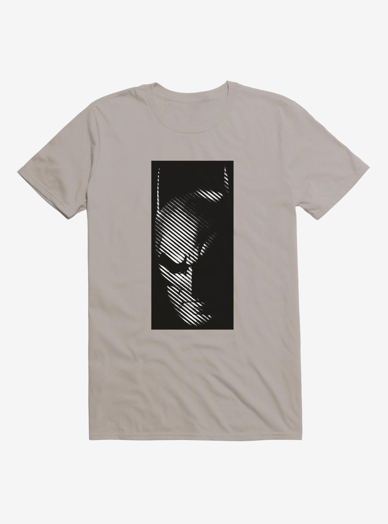 DC Comics Batman Noir Dark Chocolate Brown T-Shirt, LIGHT GREY, hi-res