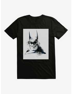 DC Comics Batman Skull Watercolor Black T-Shirt, , hi-res