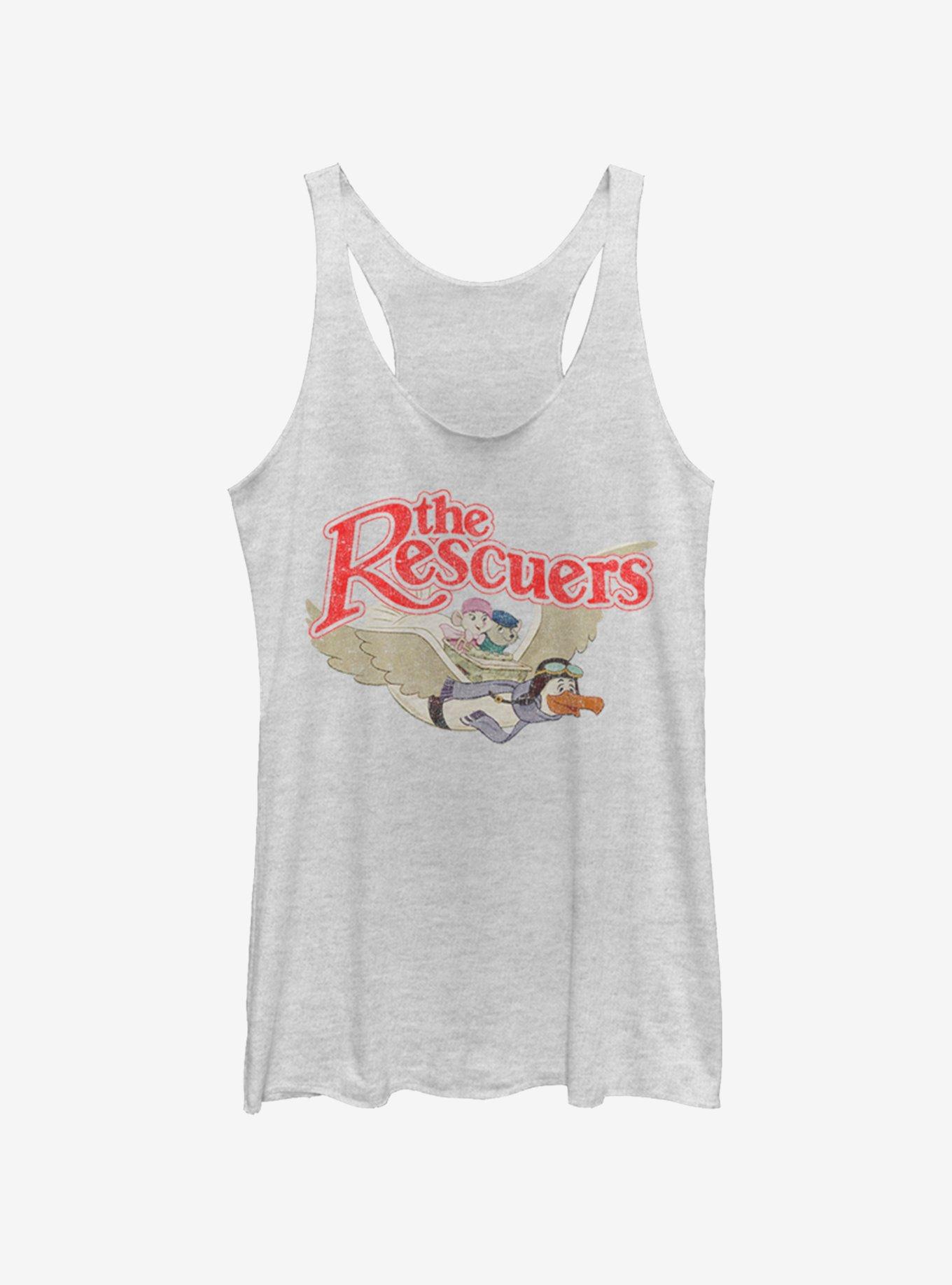 Disney The Rescuers The Rescue Womens Tank Top - WHITE | BoxLunch