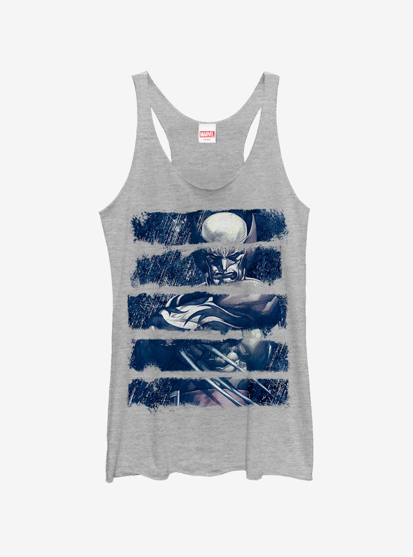 Marvel Xmen Paint Wolverine Womens Tank Top, , hi-res