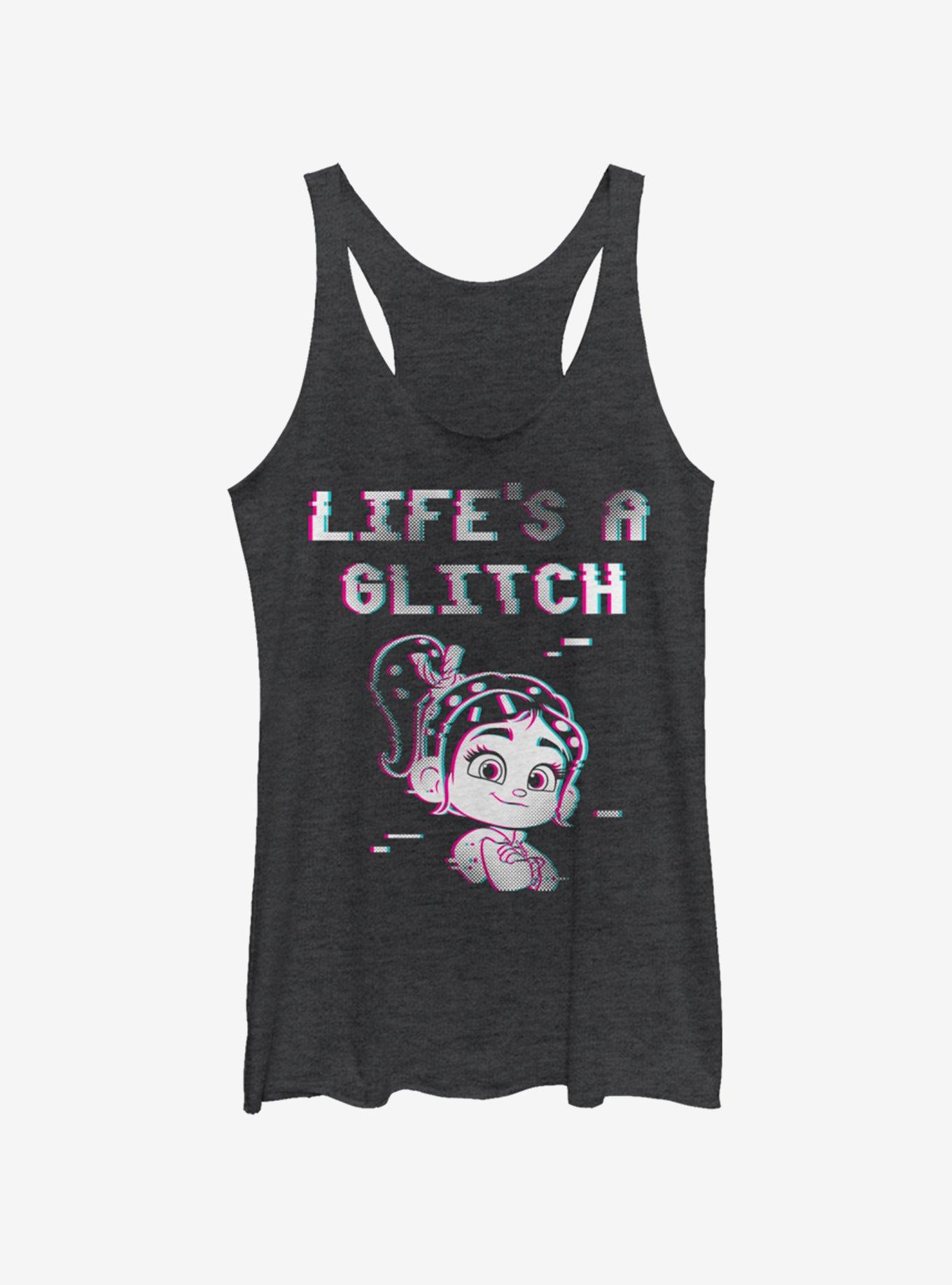 Disney Wreck-It Ralph Glitch Life Vanellope Womens Tank Top, , hi-res