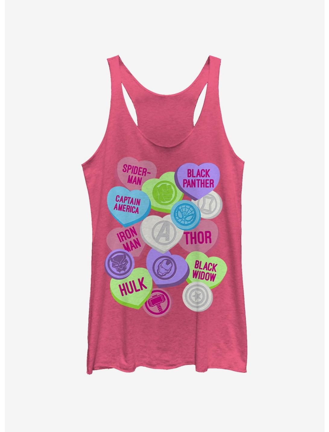 Marvel Candy Icons Marvel Womens Tank Top, PINK HTR, hi-res