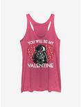 Star Wars You Will Darth Womens Tank Top, PINK HTR, hi-res